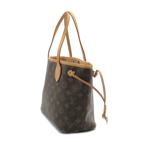 Louis Vuitton Neverfull PM Tote Bag Canvas Monogram Brown - Picture 3 of 7